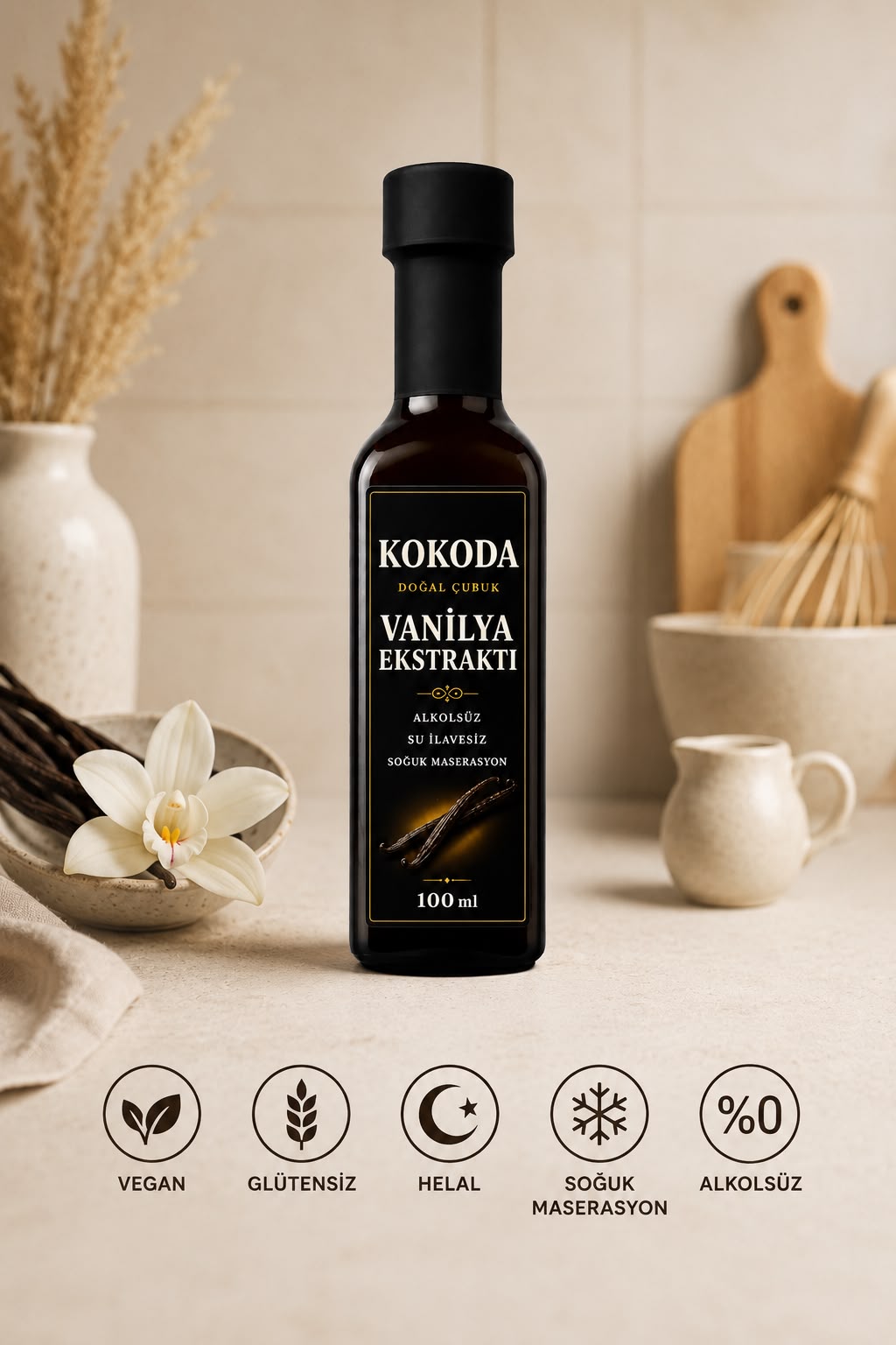 Vanilya Özütü (Ekstraktı) 100ml